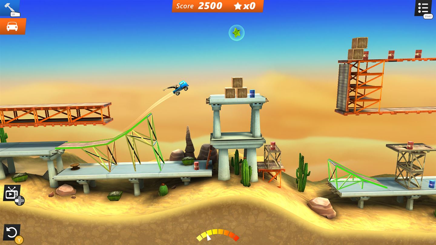 Скриншот из игры Bridge Constructor Stunts - 30