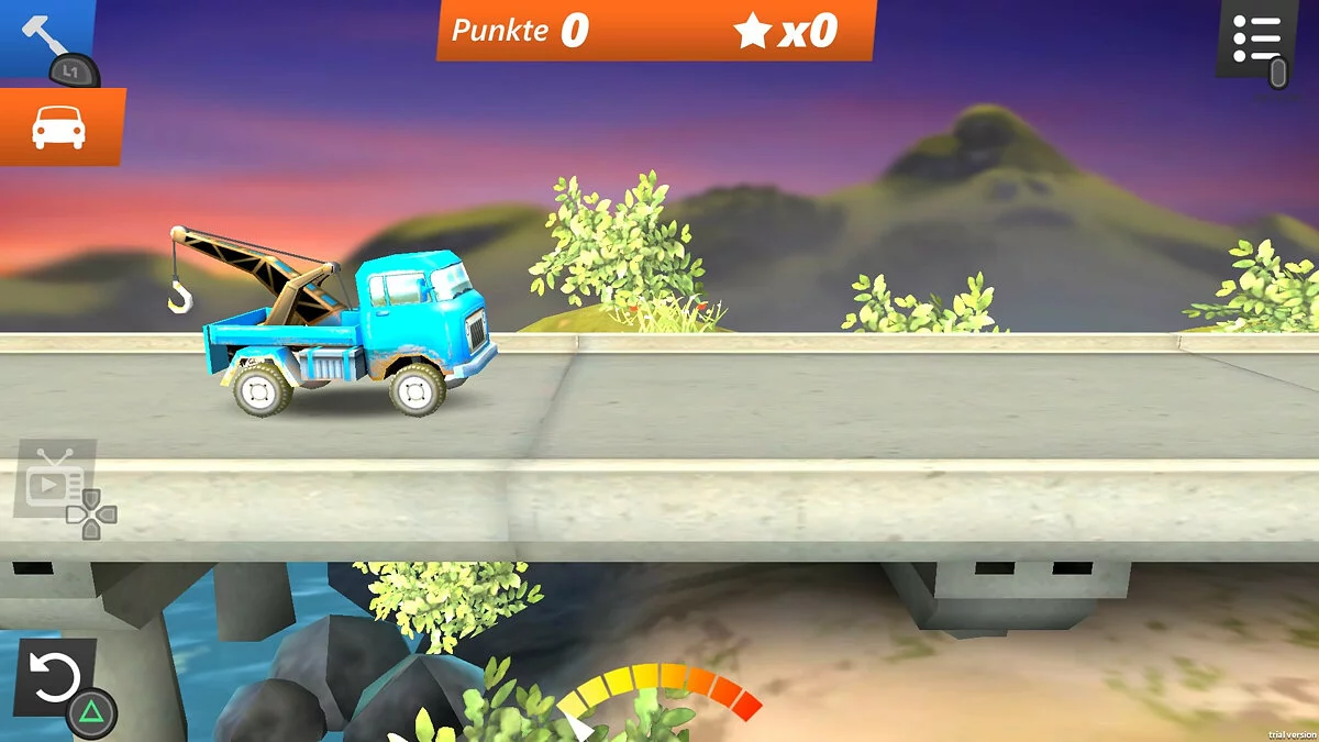 Скриншот из игры Bridge Constructor Stunts - 7