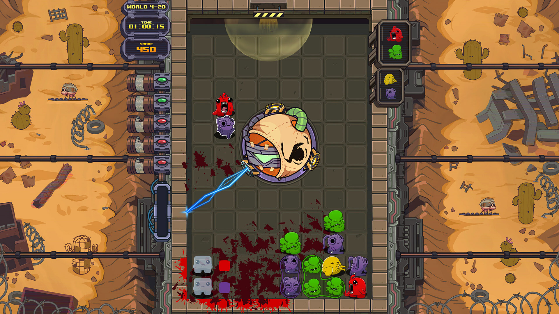 Скриншот из игры Dr. Fetus’ Mean Meat Machine - 4