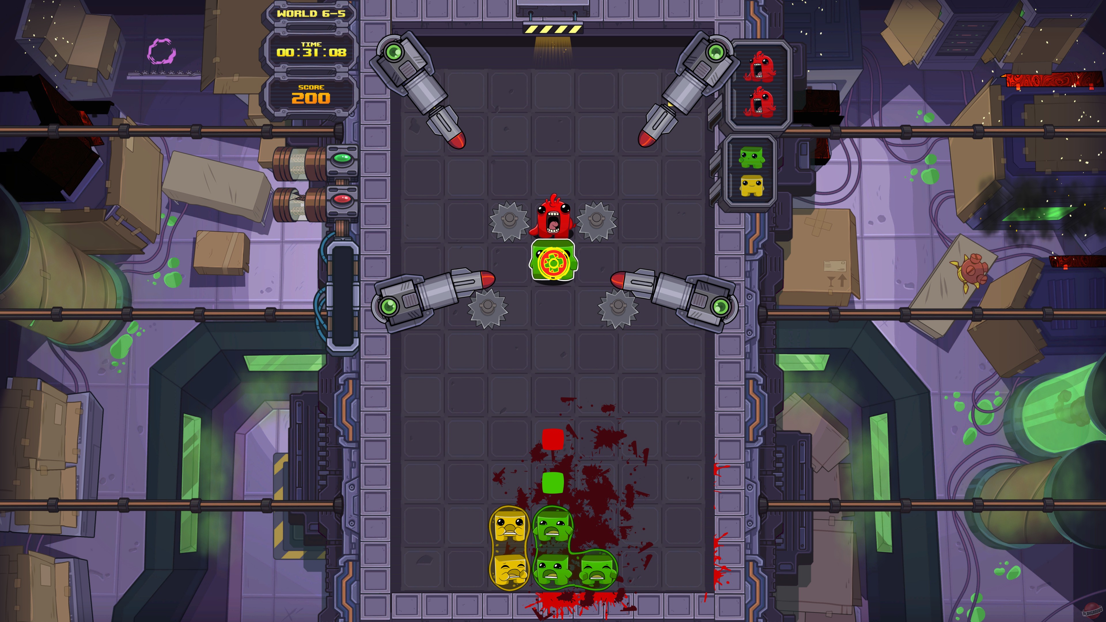 Скриншот из игры Dr. Fetus’ Mean Meat Machine - 9