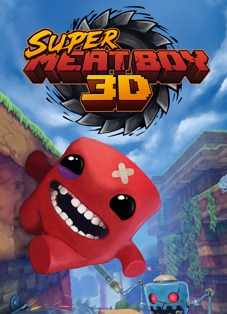 Обложка игры Super Meat Boy 3D