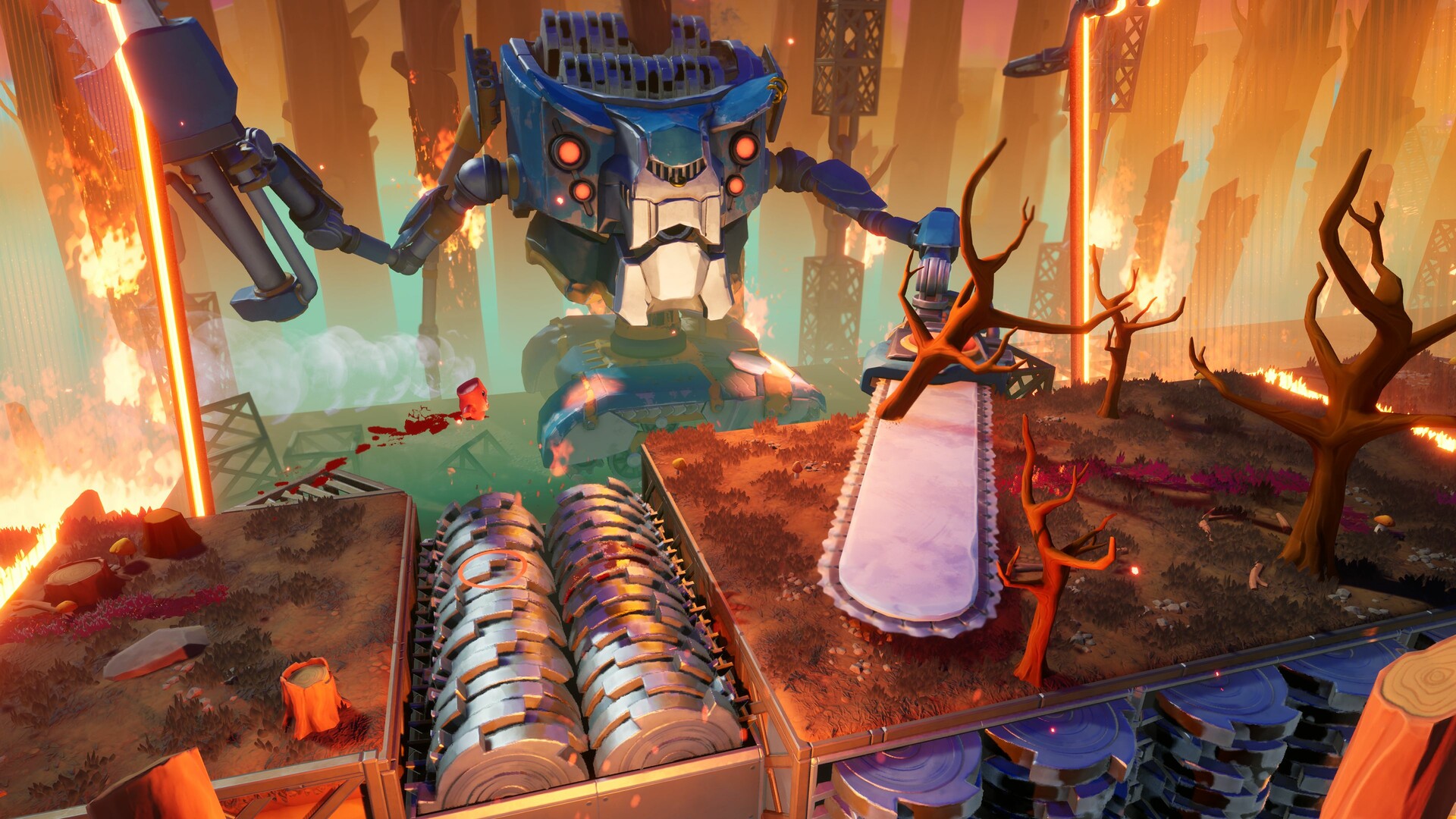 Скриншот из игры Super Meat Boy 3D - 2