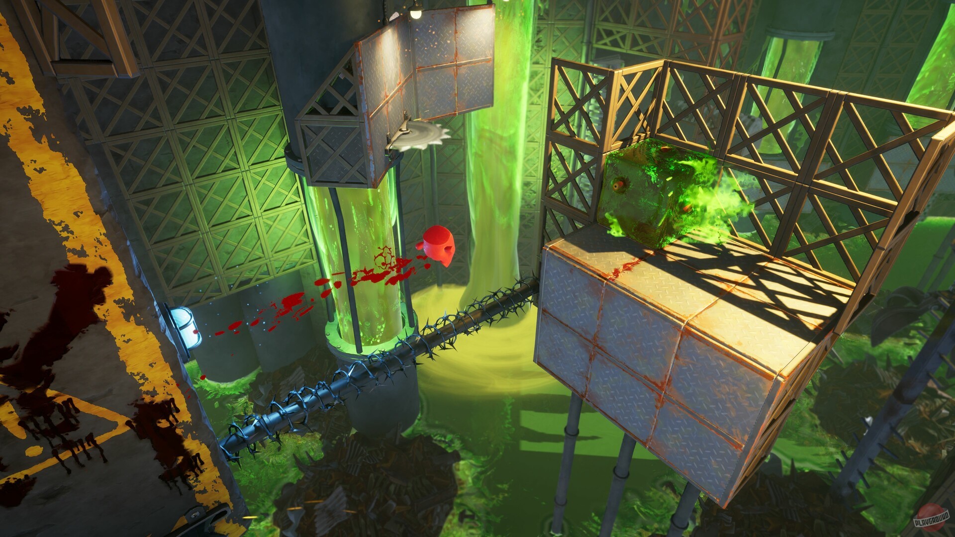 Скриншот из игры Super Meat Boy 3D - 8