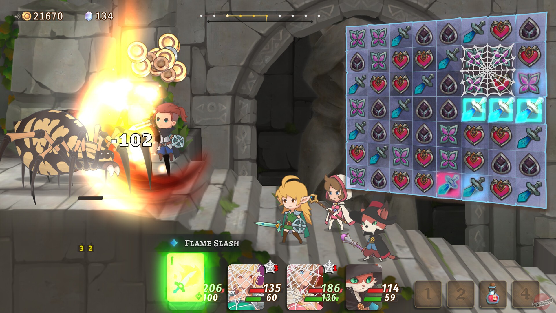 Скриншот из игры Hero Emblems 2 - 6