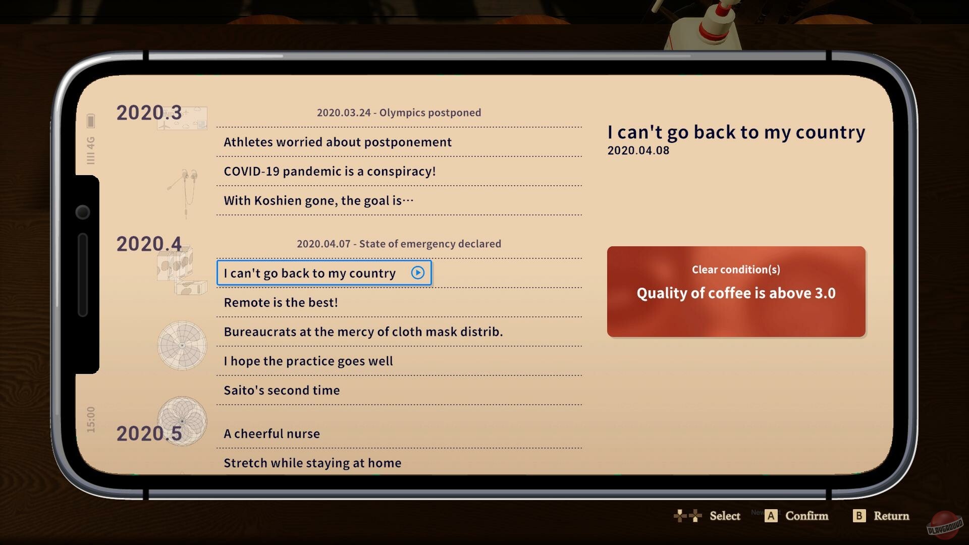 Скриншот из игры Tokyo Coffee: Grinding in the Pandemic - 5