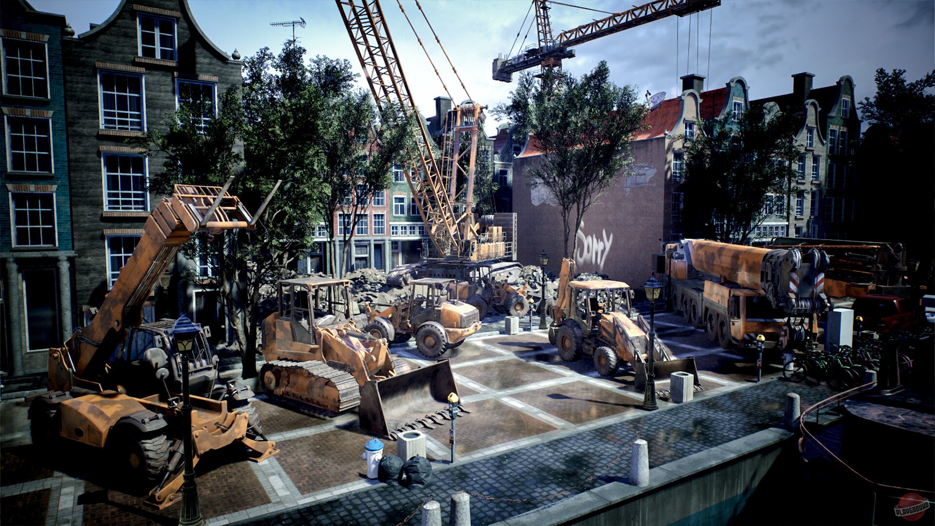 Скриншот из игры Heavy Duty Construction - 11