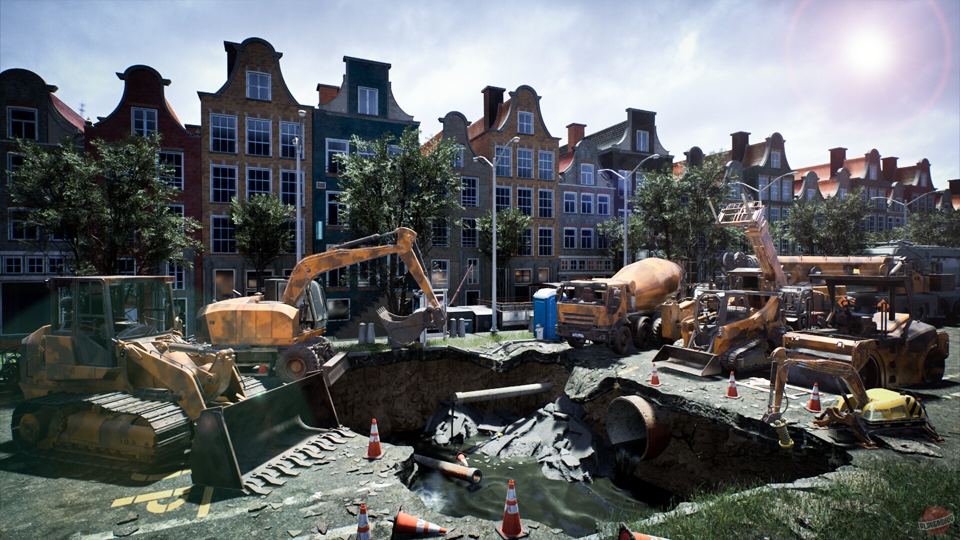 Скриншот из игры Heavy Duty Construction - 2