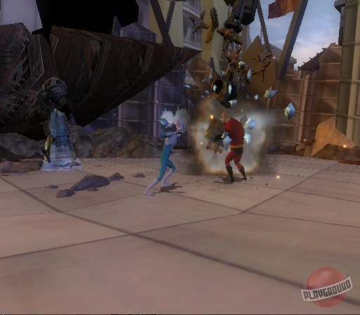 Скриншот из игры The Incredibles: Rise of the Underminer - 4