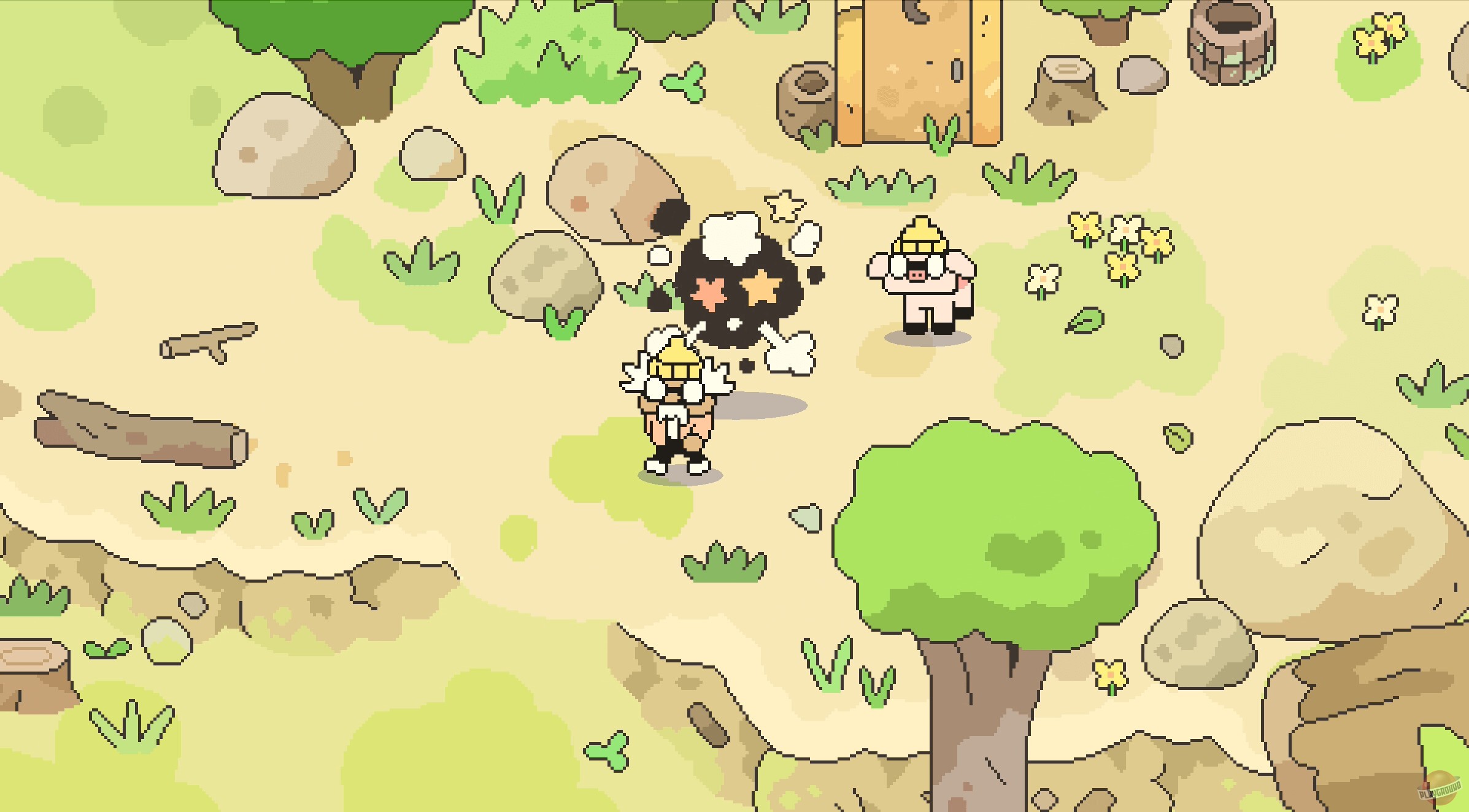 Скриншот из игры Hermit and Pig - 22