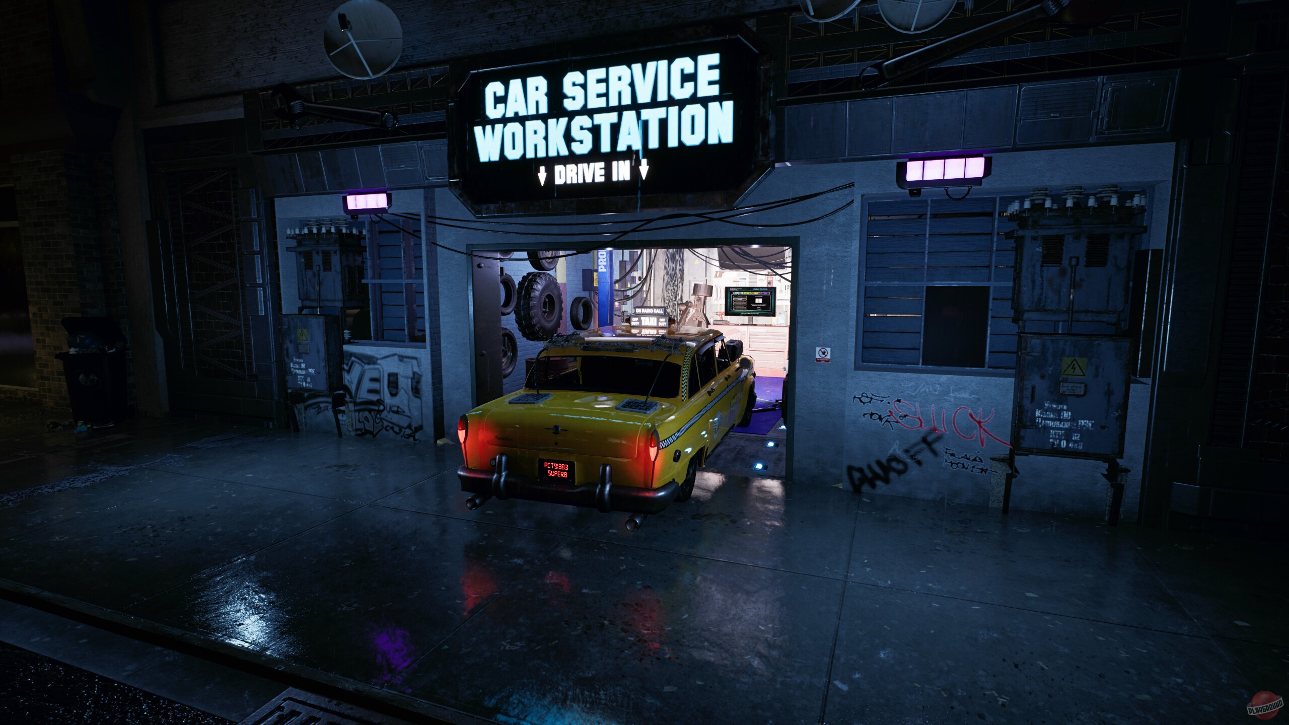 Скриншот из игры CyberTaxi: Lunatic Nights - 46