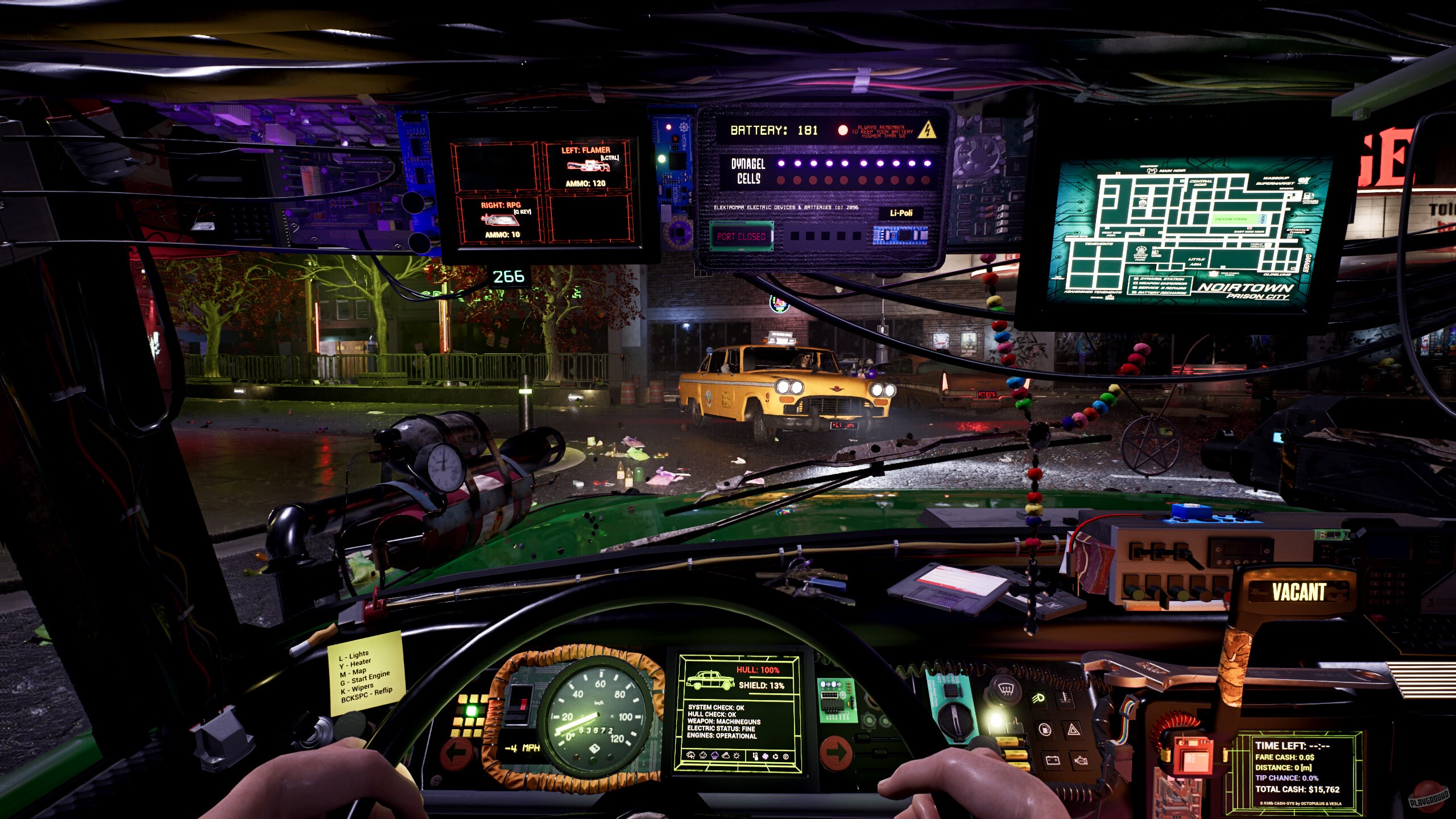 Скриншот из игры CyberTaxi: Lunatic Nights - 43