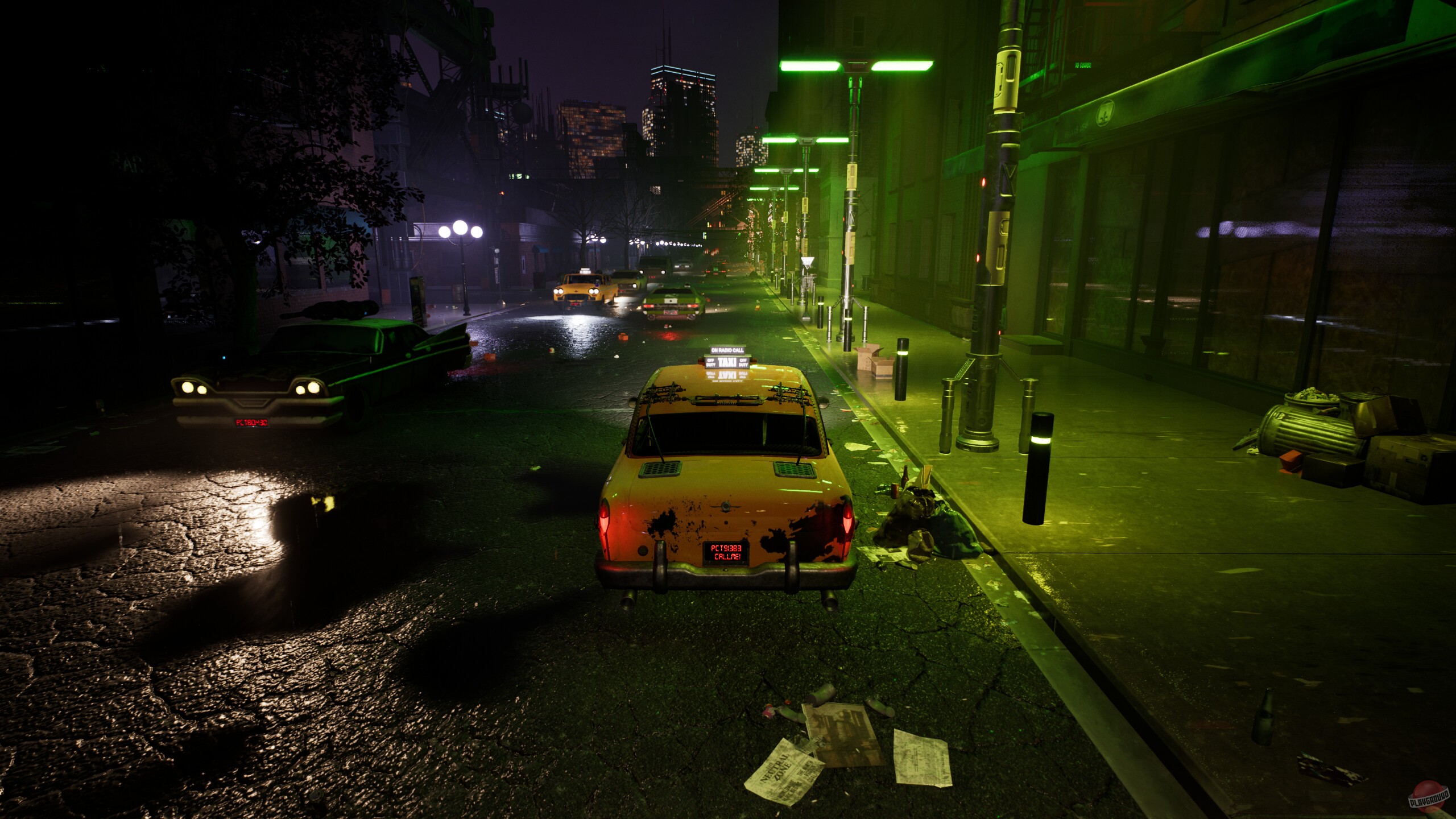 Скриншот из игры CyberTaxi: Lunatic Nights - 44