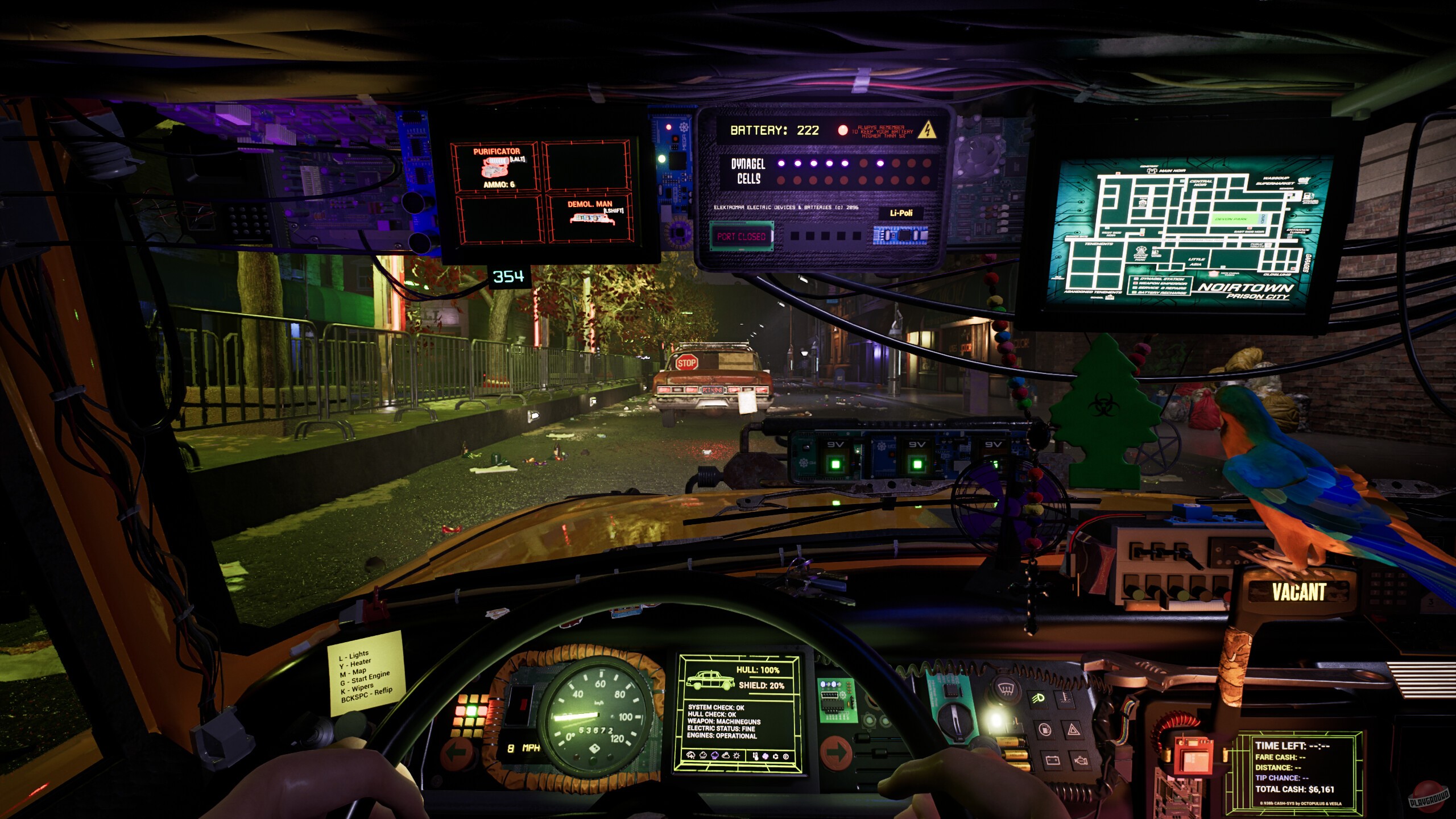 Скриншот из игры CyberTaxi: Lunatic Nights - 28