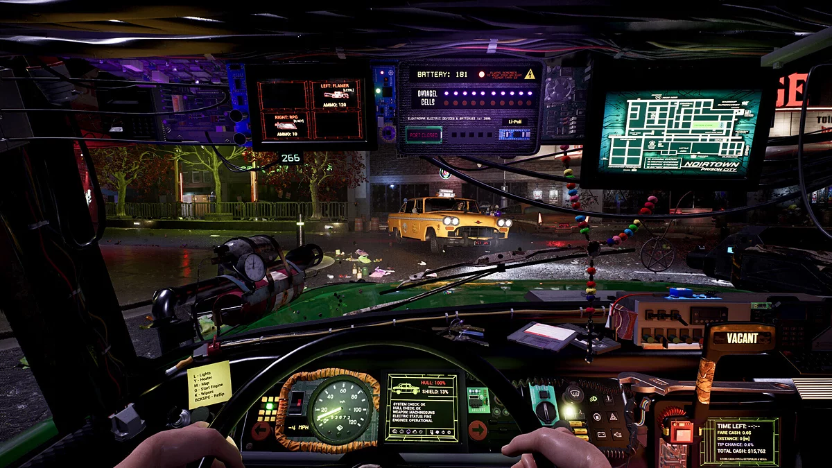 Скриншот из игры CyberTaxi: Lunatic Nights - 22