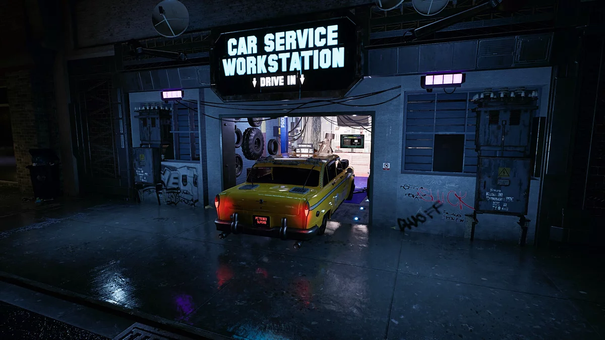Скриншот из игры CyberTaxi: Lunatic Nights - 2
