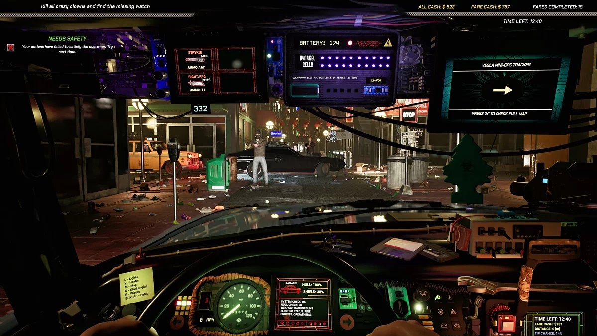 Скриншот из игры CyberTaxi: Lunatic Nights - 6