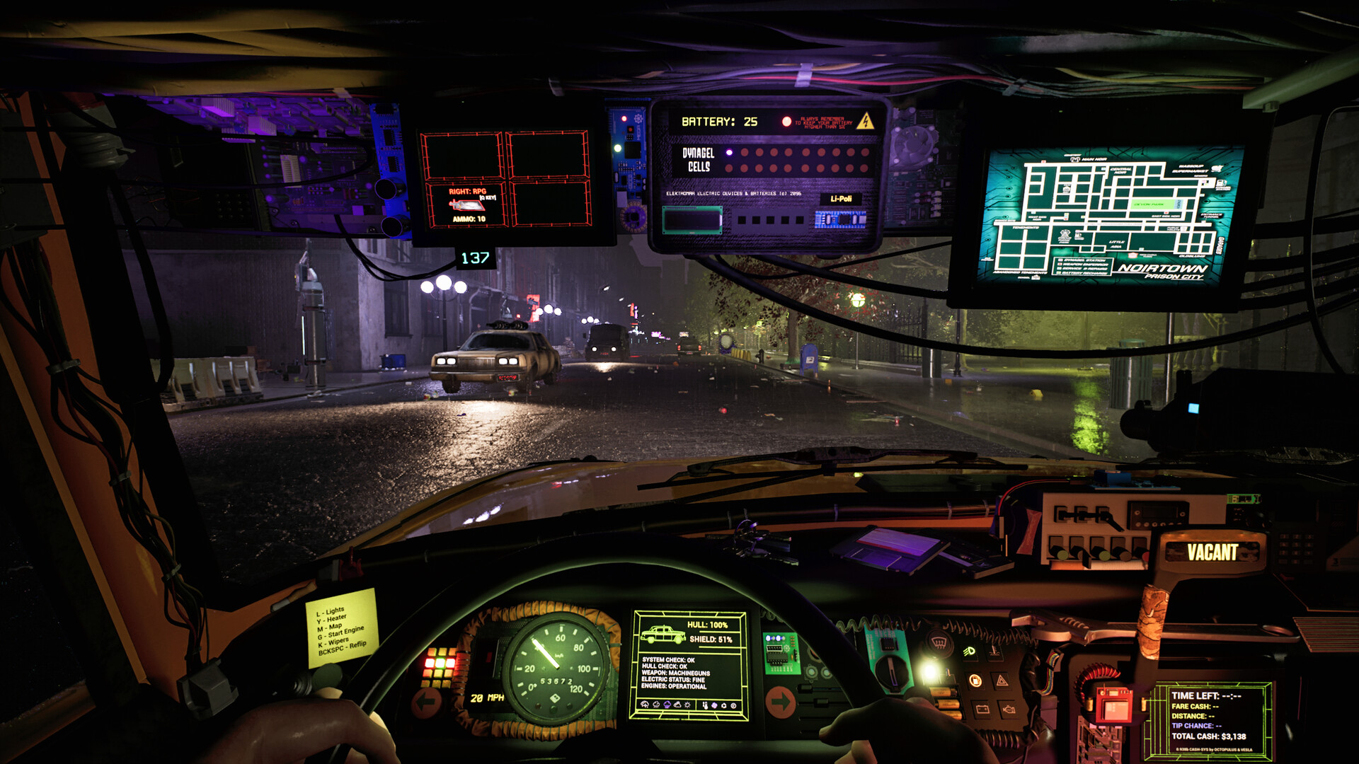 Скриншот из игры CyberTaxi: Lunatic Nights - 45