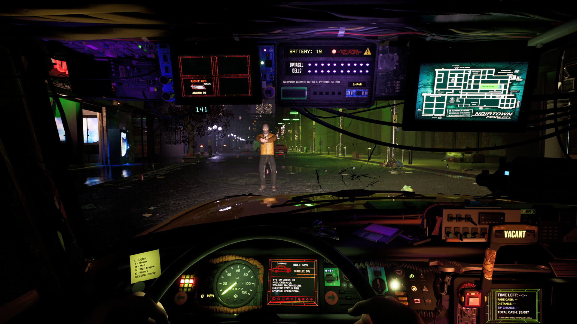 Скриншот из игры CyberTaxi: Lunatic Nights - 52