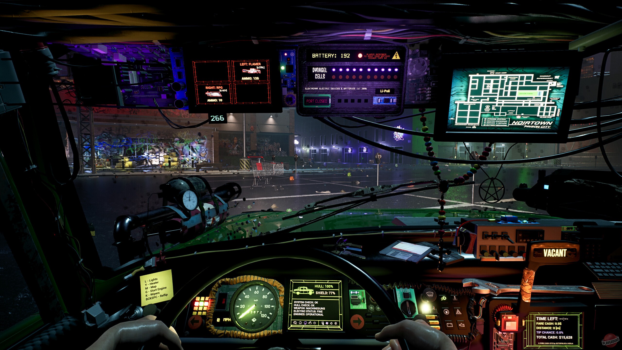 Скриншот из игры CyberTaxi: Lunatic Nights - 51