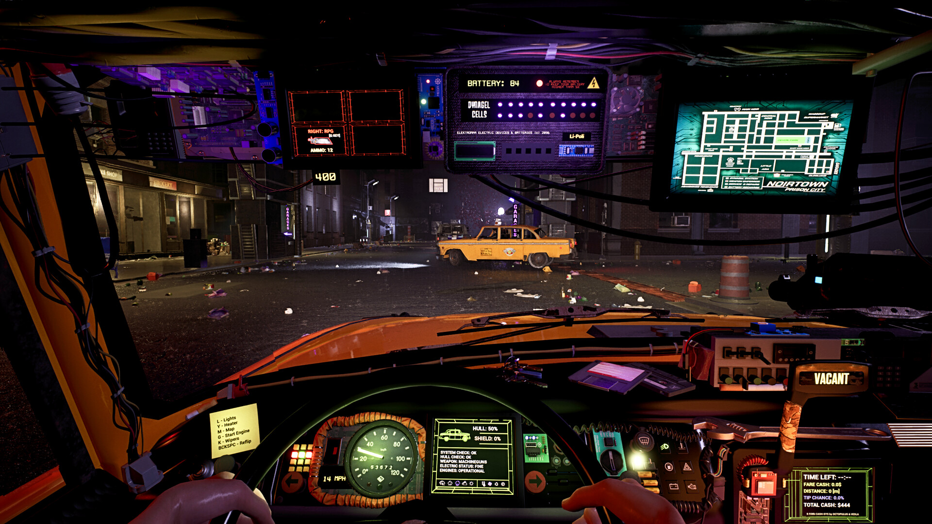 Скриншот из игры CyberTaxi: Lunatic Nights - 48