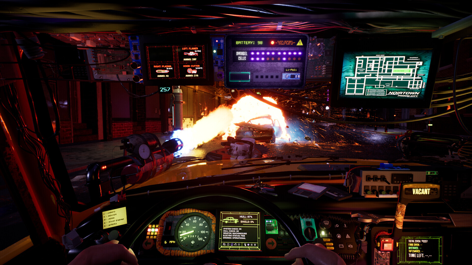 Скриншот из игры CyberTaxi: Lunatic Nights - 54