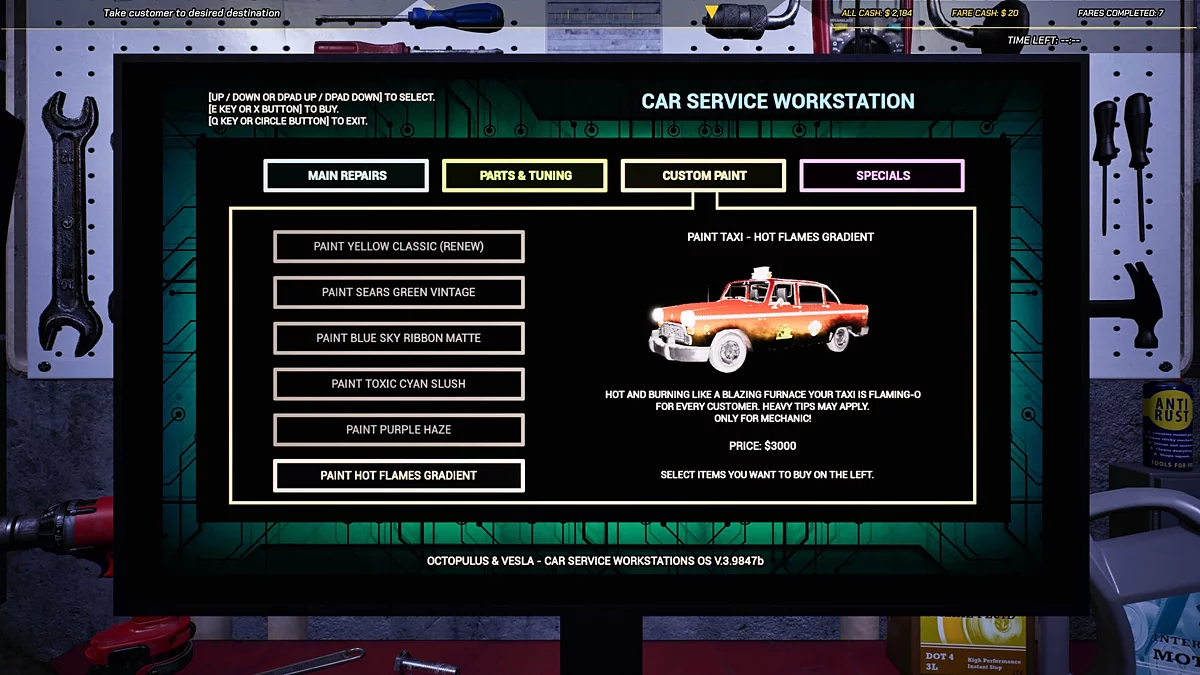 Скриншот из игры CyberTaxi: Lunatic Nights - 24