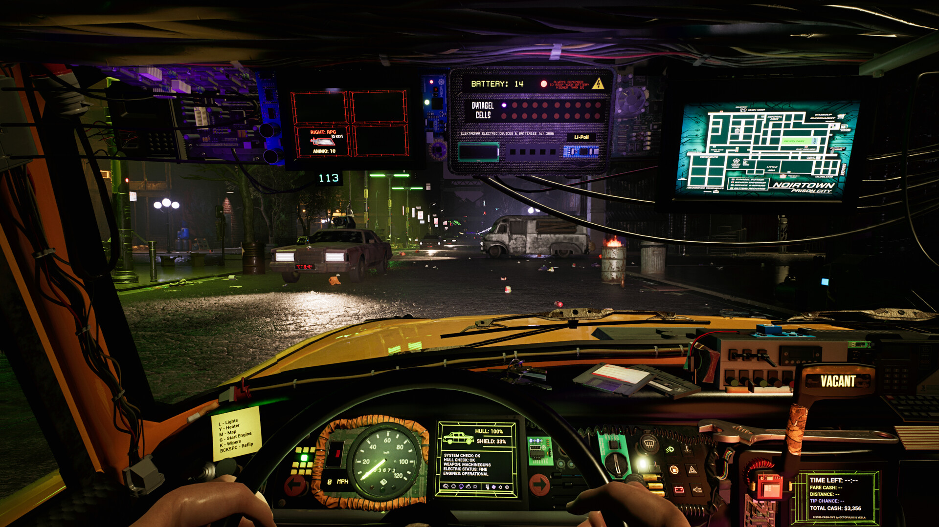 Скриншот из игры CyberTaxi: Lunatic Nights - 26