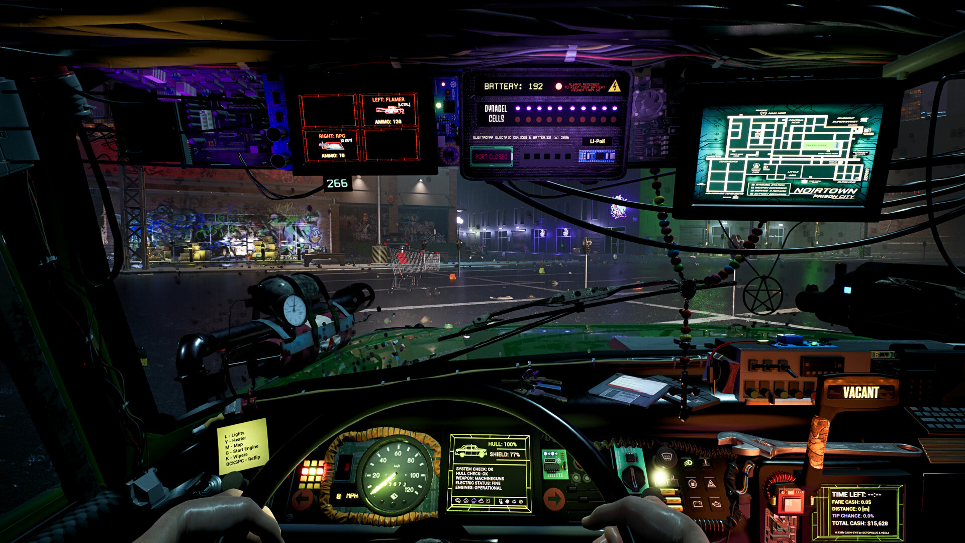 Скриншот из игры CyberTaxi: Lunatic Nights - 59