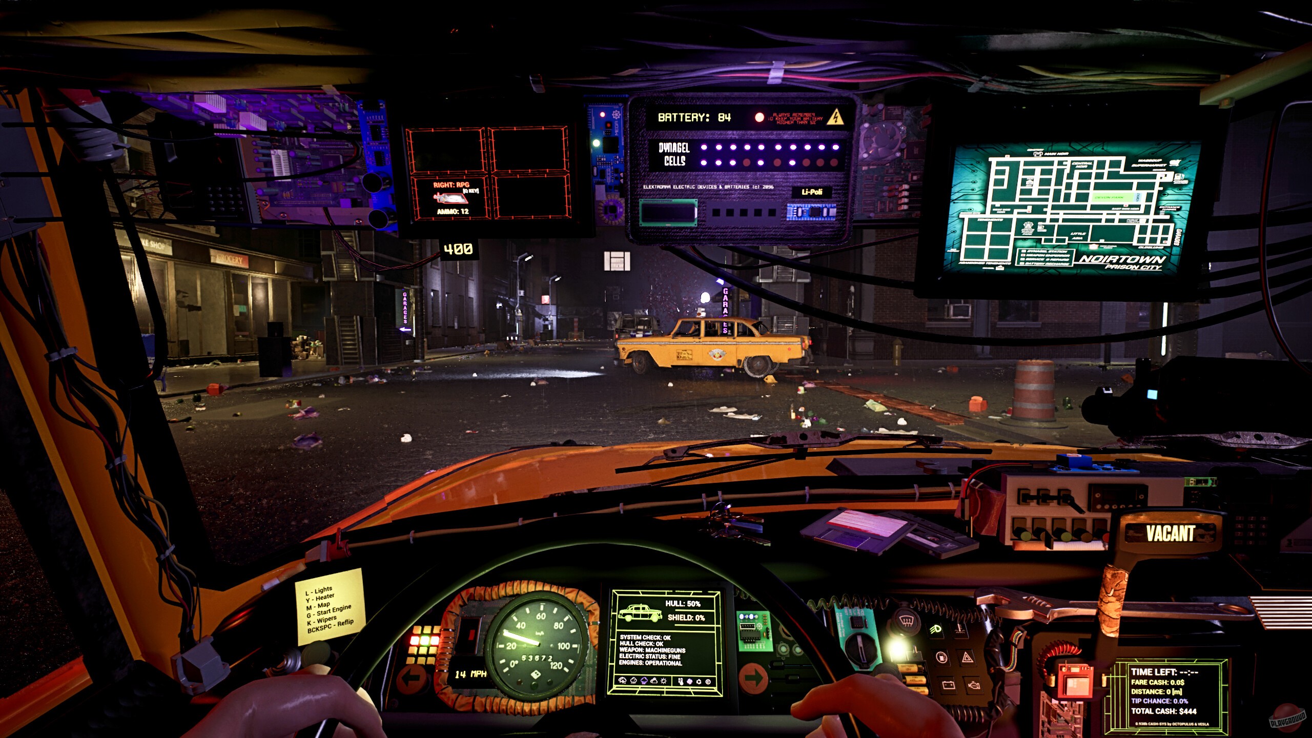 Скриншот из игры CyberTaxi: Lunatic Nights - 34