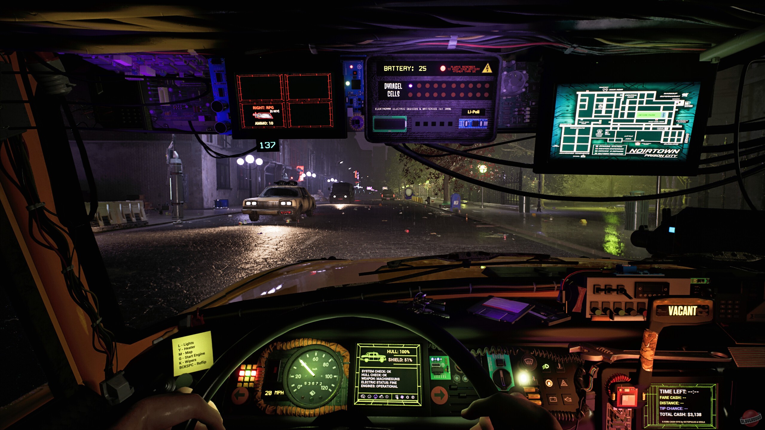 Скриншот из игры CyberTaxi: Lunatic Nights - 32