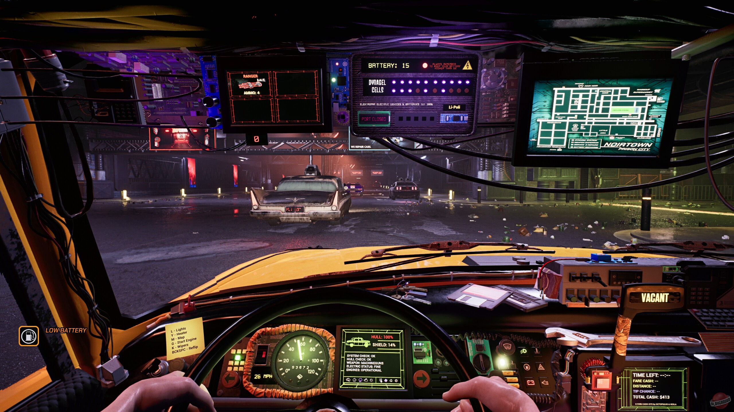 Скриншот из игры CyberTaxi: Lunatic Nights - 39