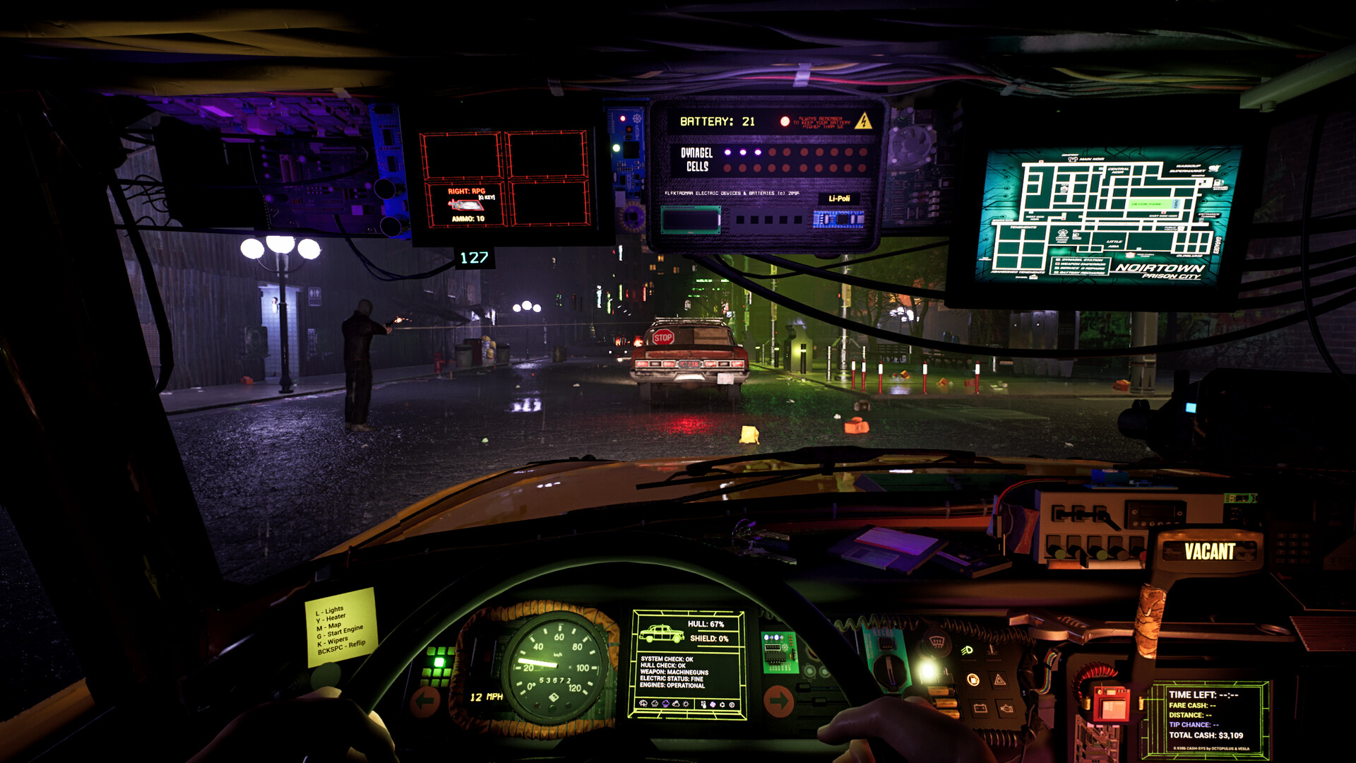 Скриншот из игры CyberTaxi: Lunatic Nights - 11