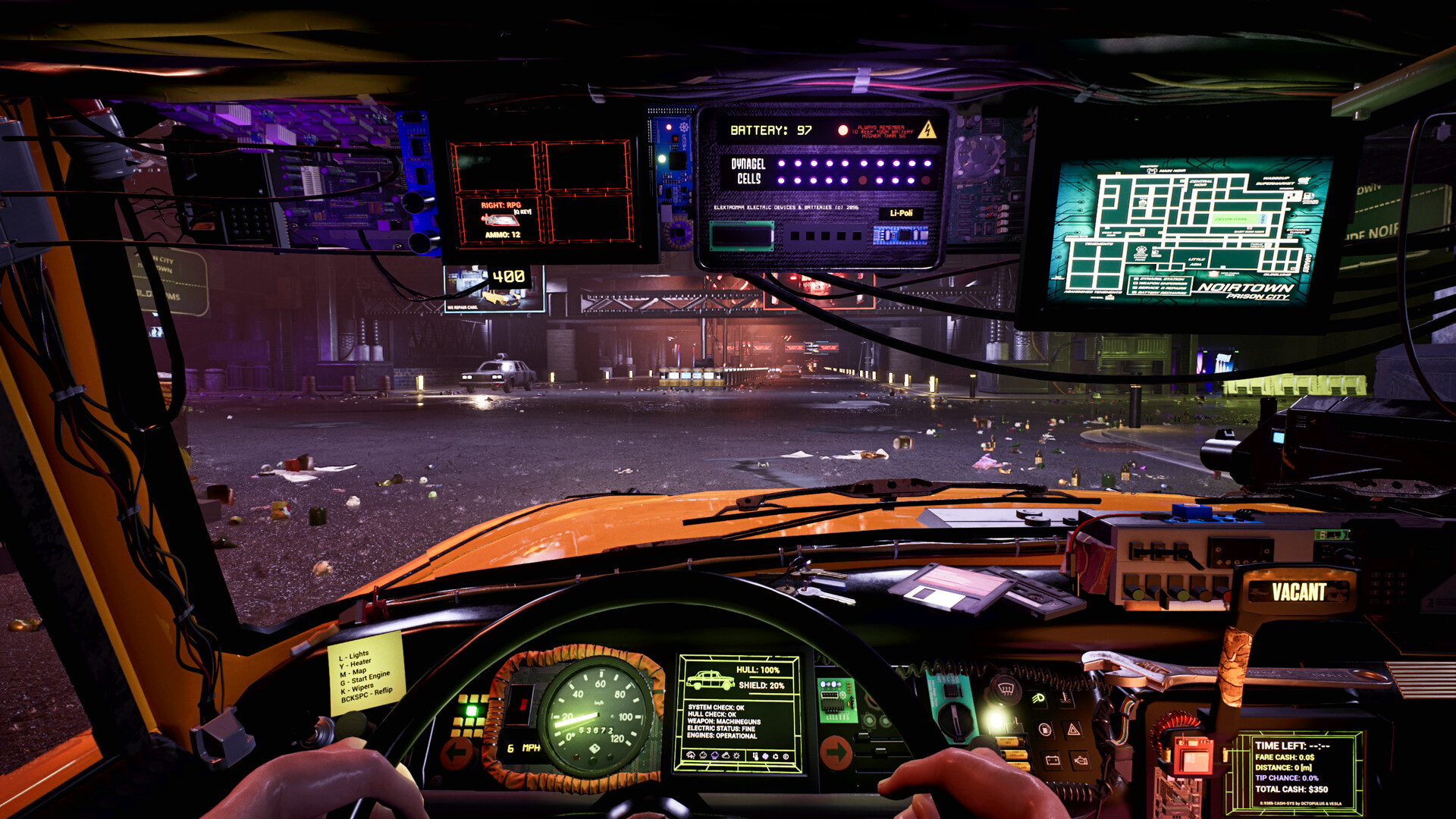 Скриншот из игры CyberTaxi: Lunatic Nights - 42