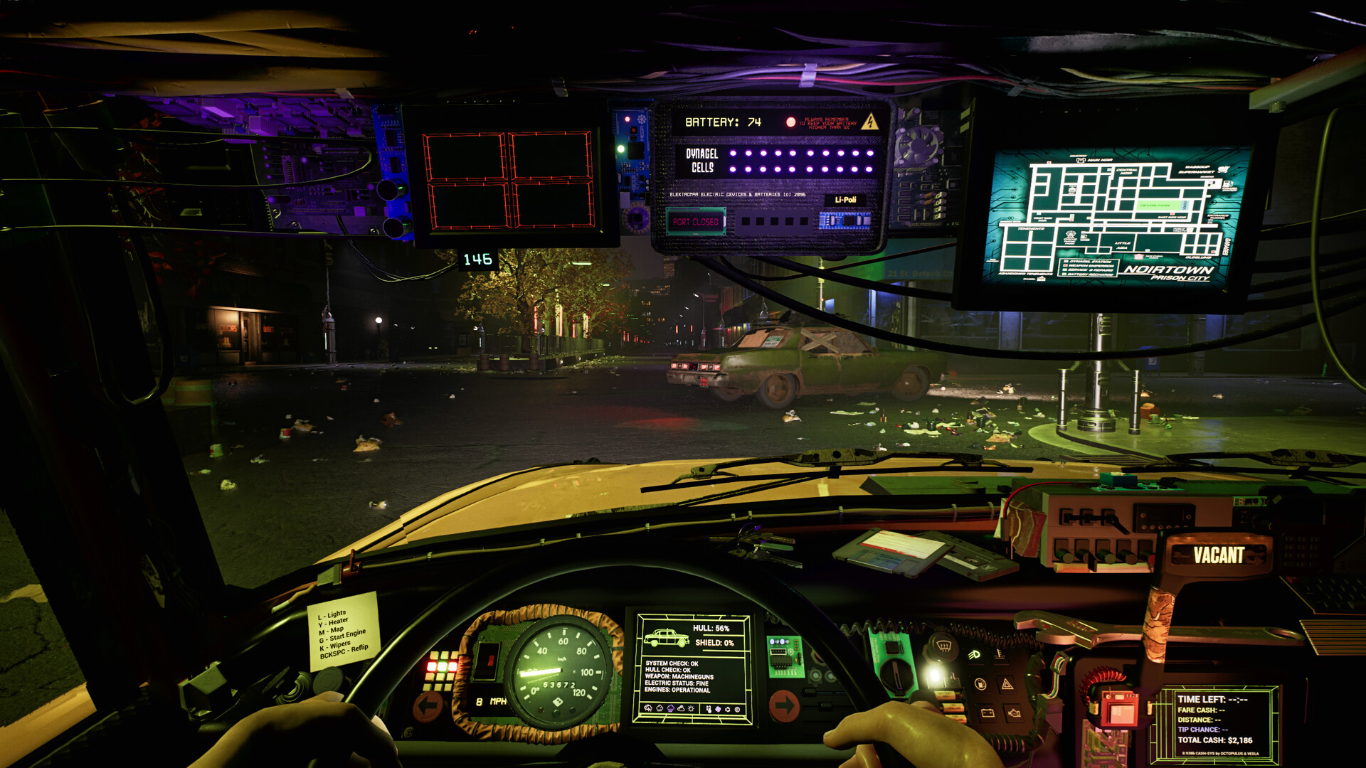 Скриншот из игры CyberTaxi: Lunatic Nights - 7