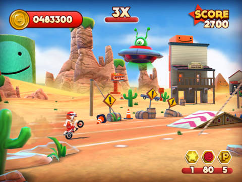 Скриншот из игры Joe Danger - 22