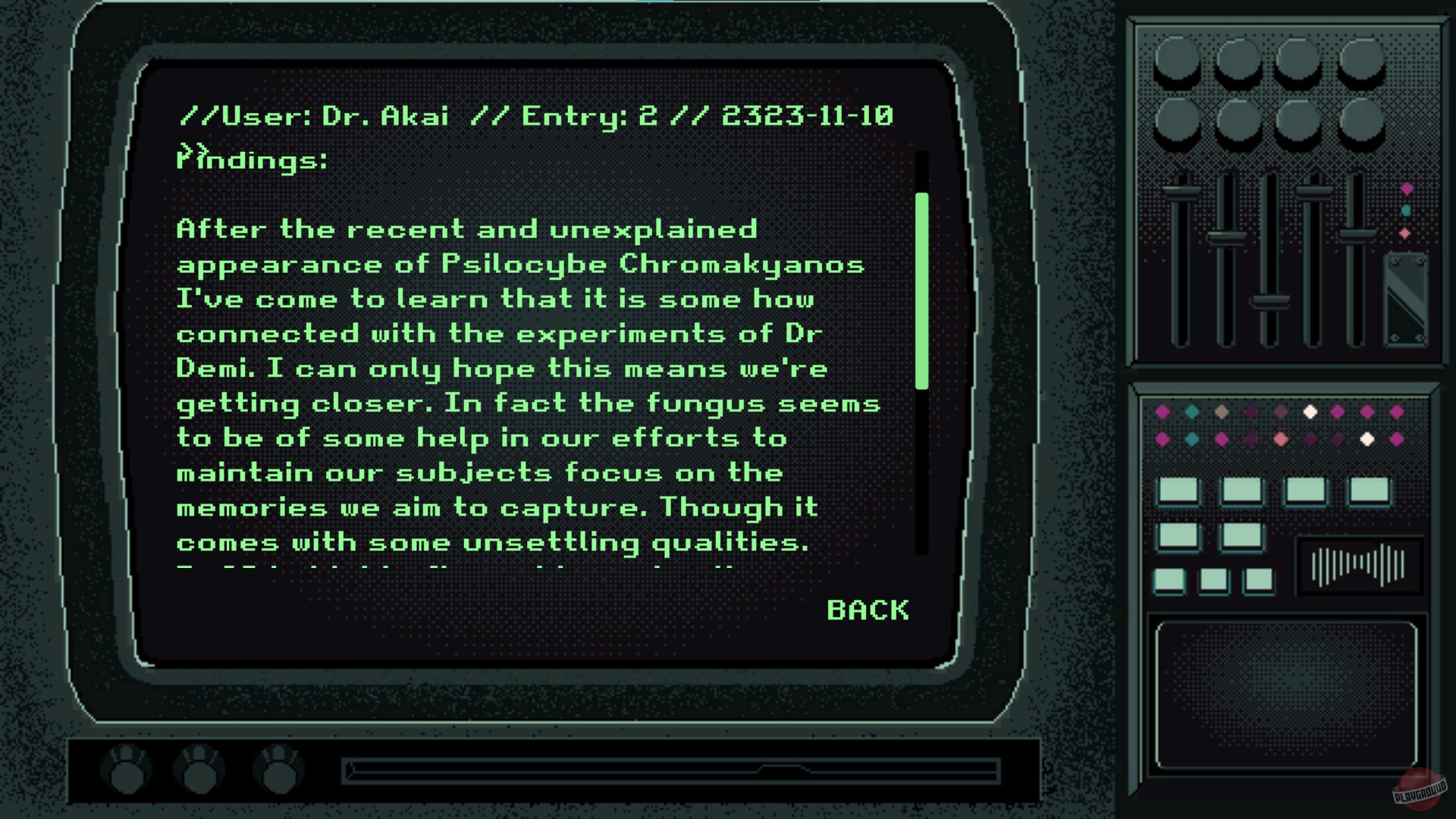 Скриншот из игры Psychroma - 16