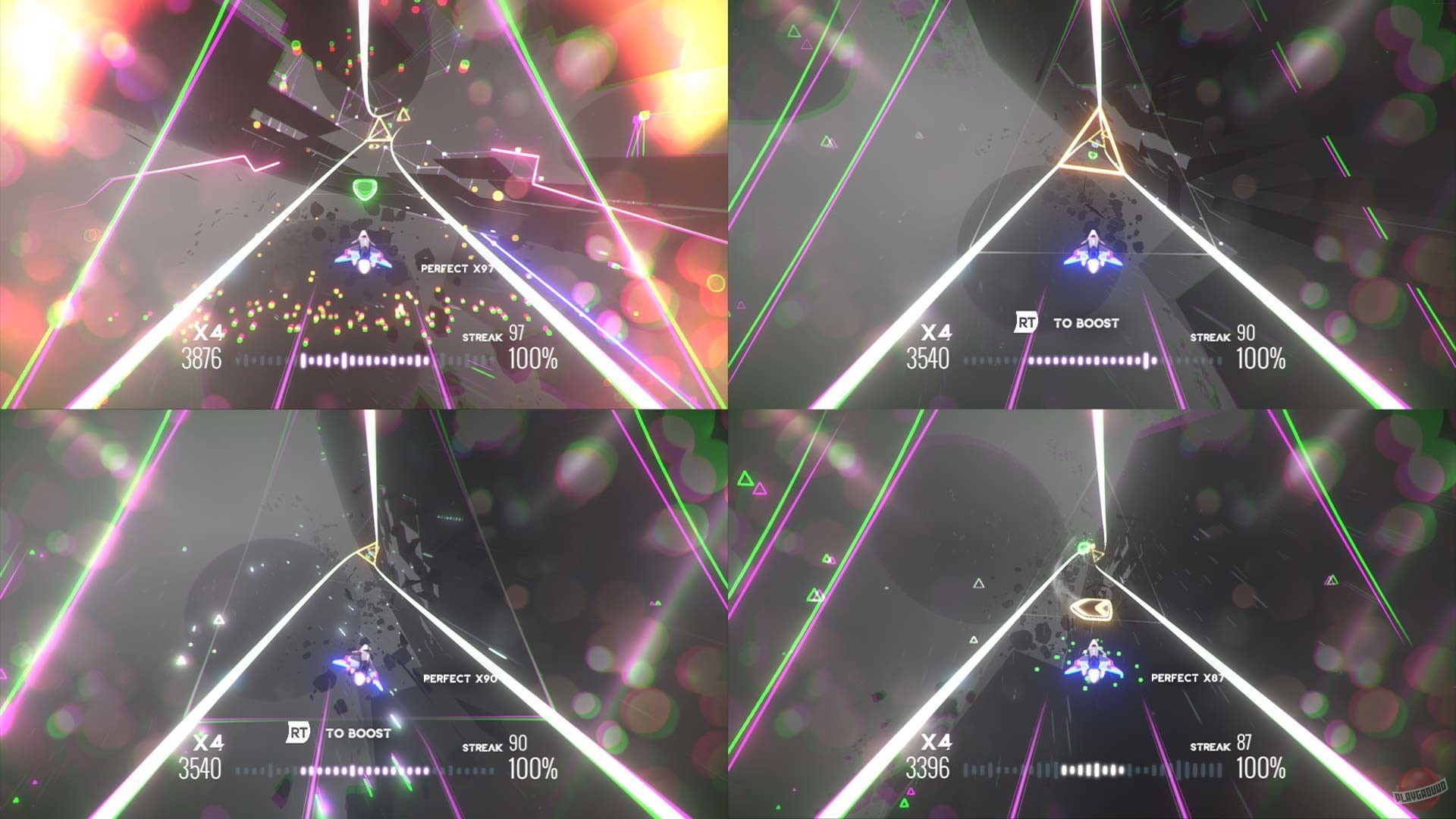 Скриншот из игры AVICII Invector - 4