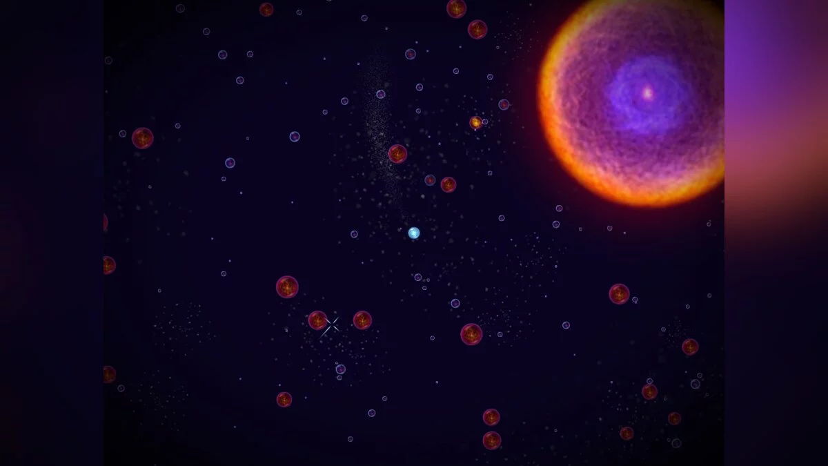 Скриншот из игры Osmos - 11