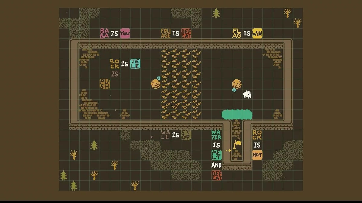 Скриншот из игры Baba Is You - 28
