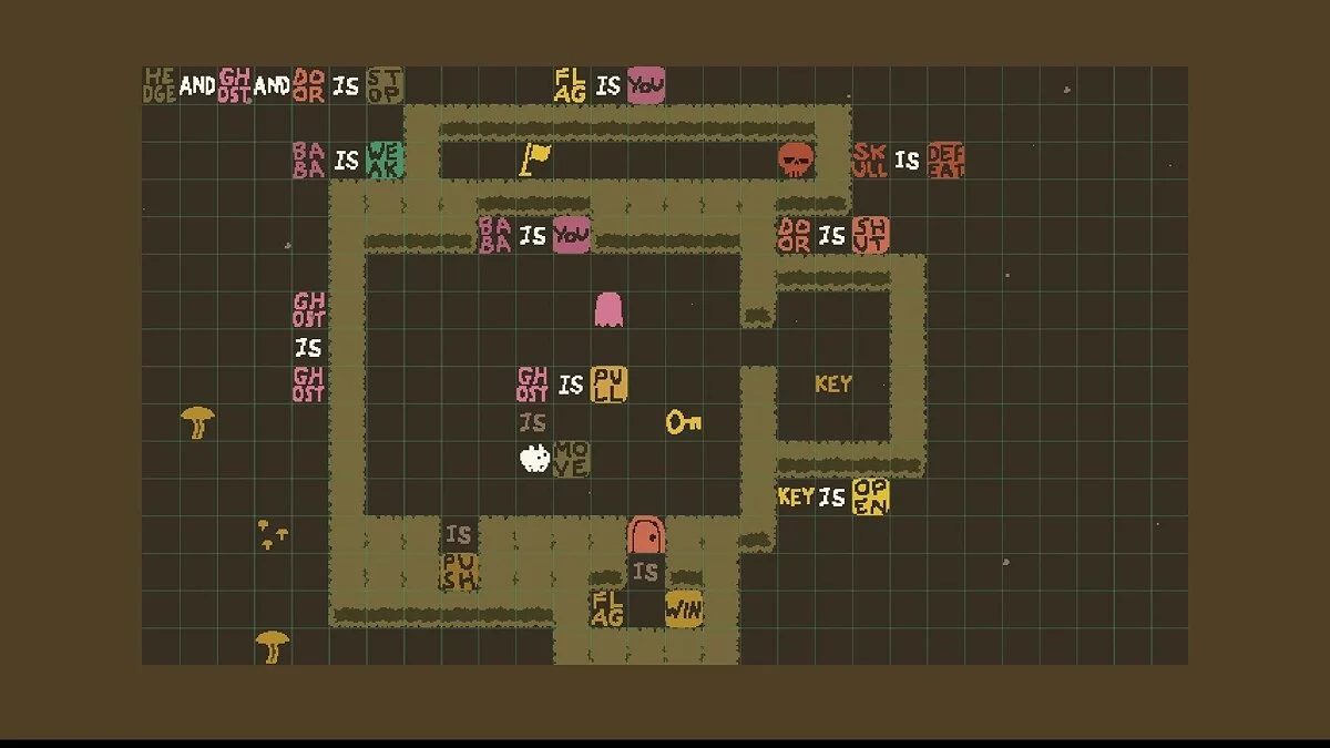 Скриншот из игры Baba Is You - 22