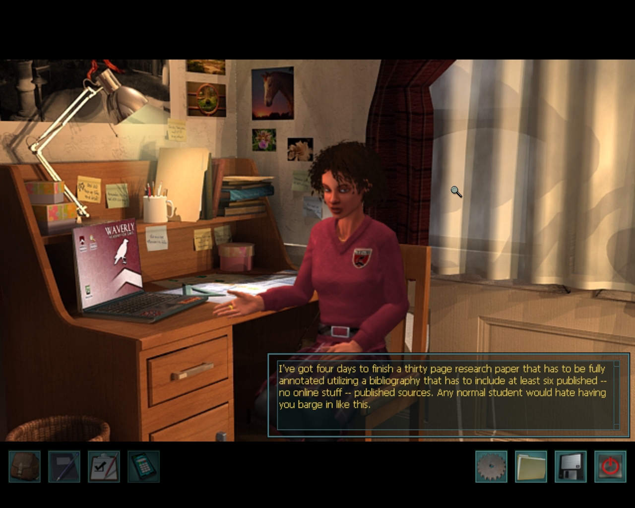 Скриншот из игры Nancy Drew: Warnings at Waverly Academy - 21