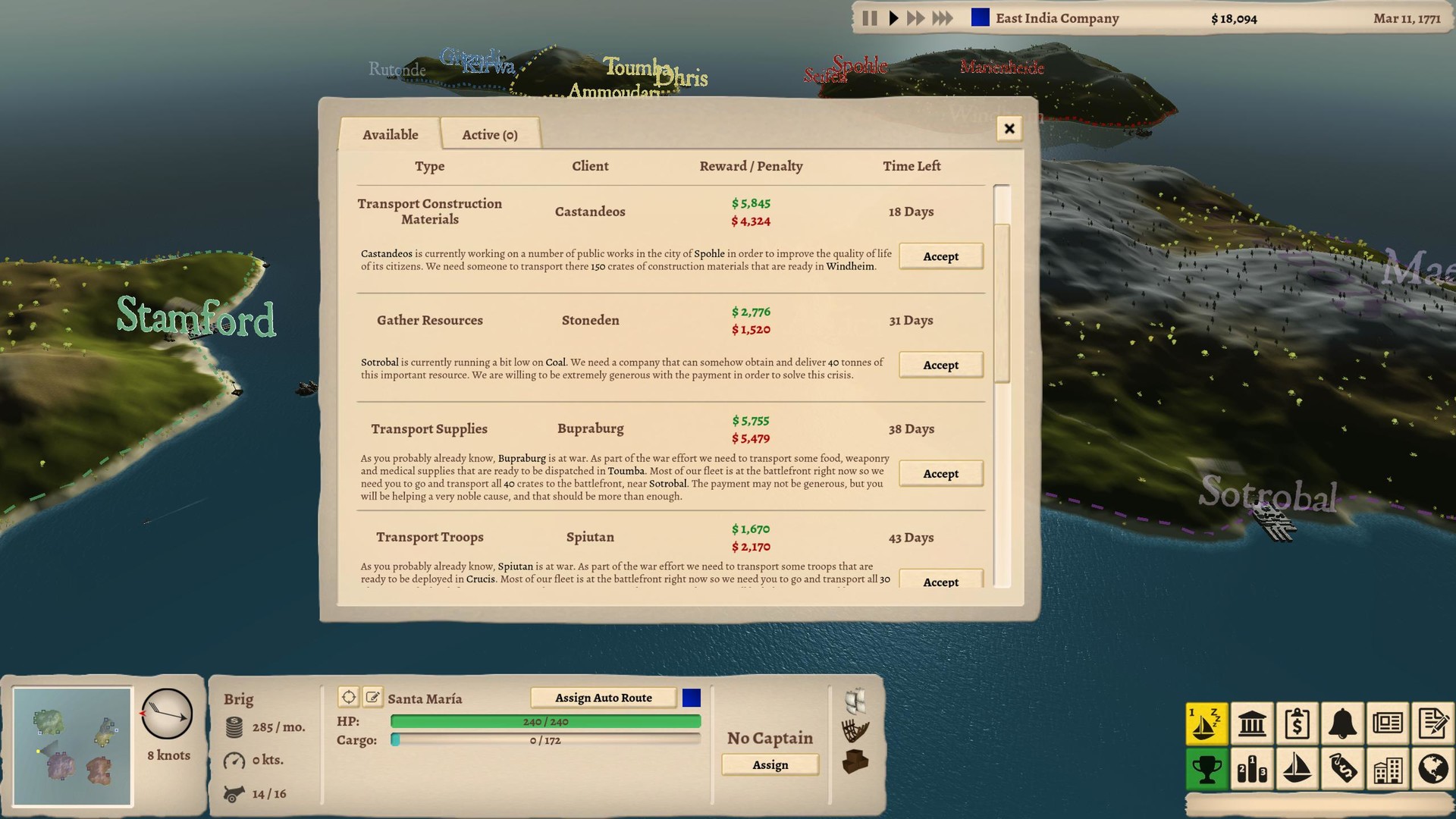 Скриншот из игры Winds Of Trade - 12