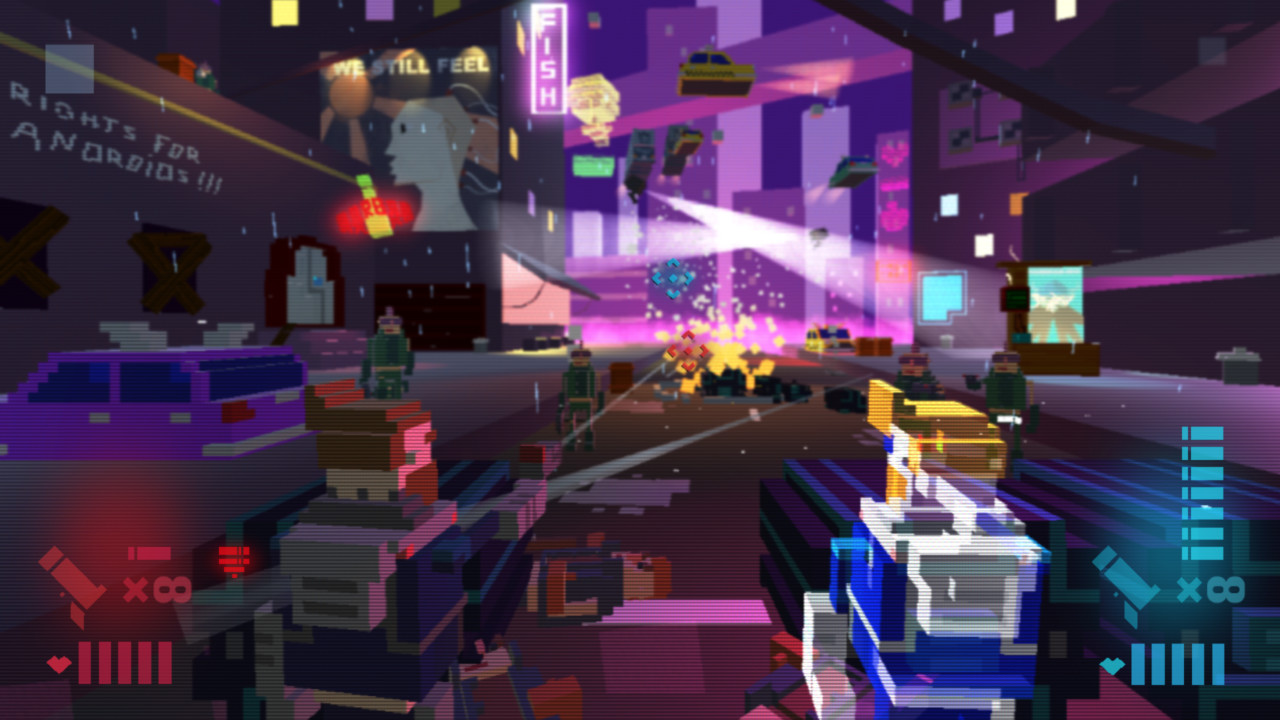 Скриншот из игры Why Neon Lights Again? - 1