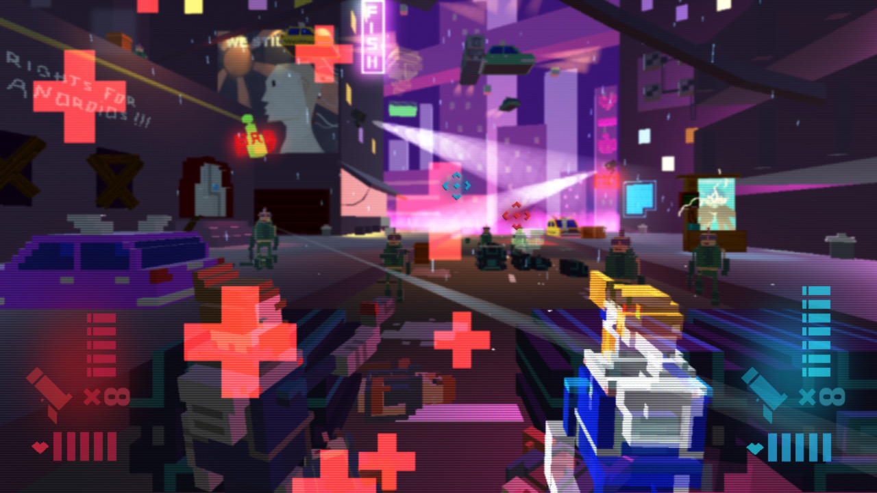 Скриншот из игры Why Neon Lights Again? - 5