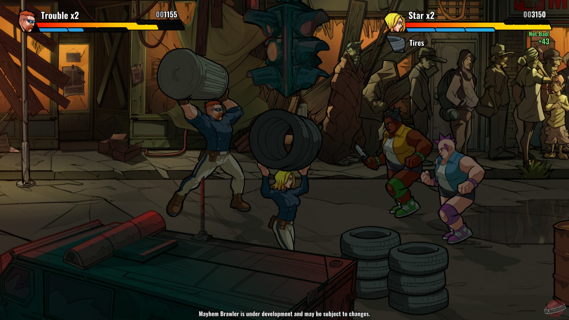 Скриншот из игры Mayhem Brawler - 44