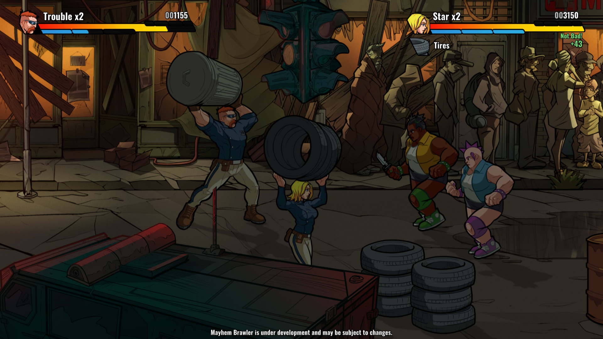 Скриншот из игры Mayhem Brawler - 2