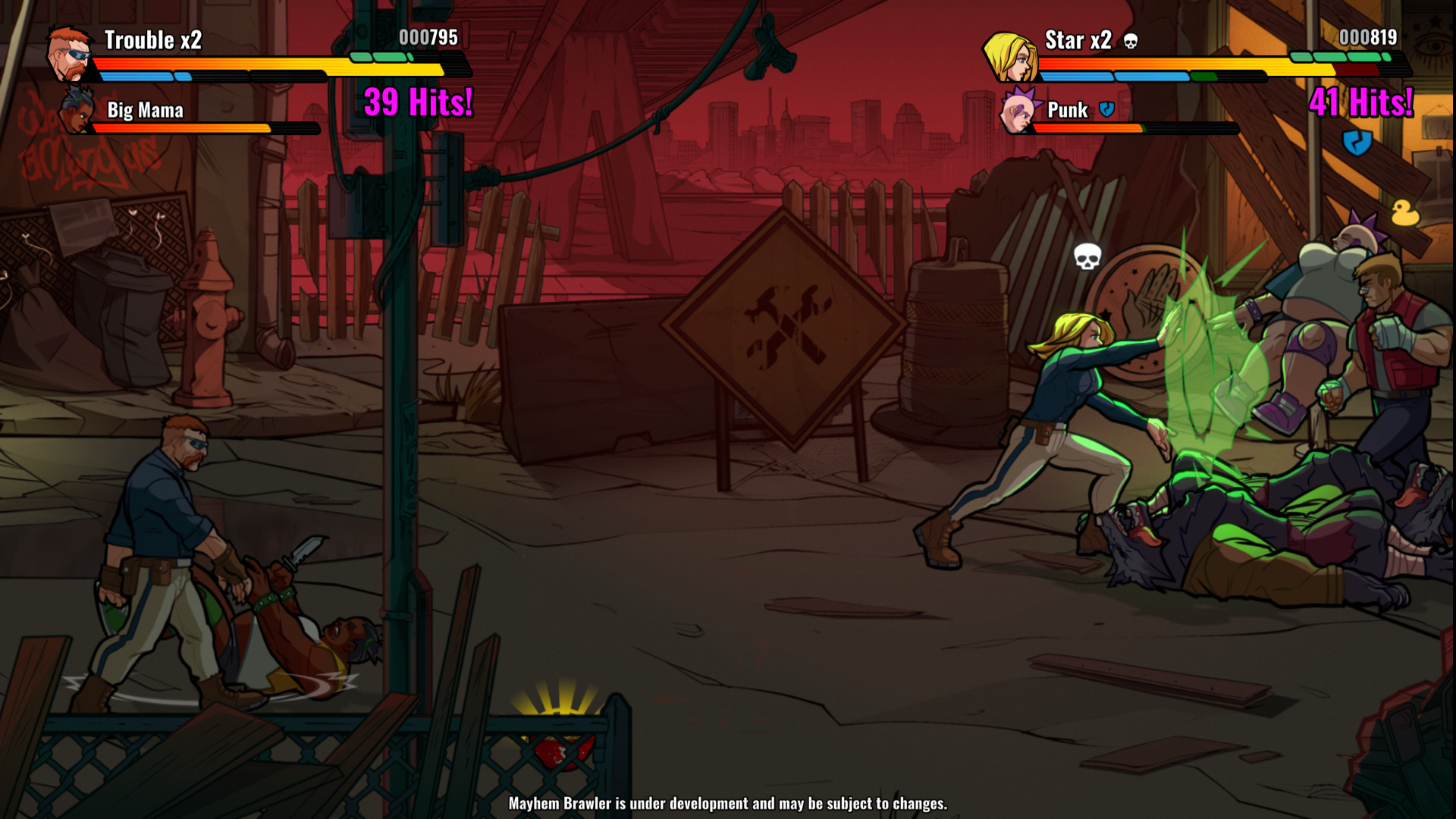 Скриншот из игры Mayhem Brawler - 11