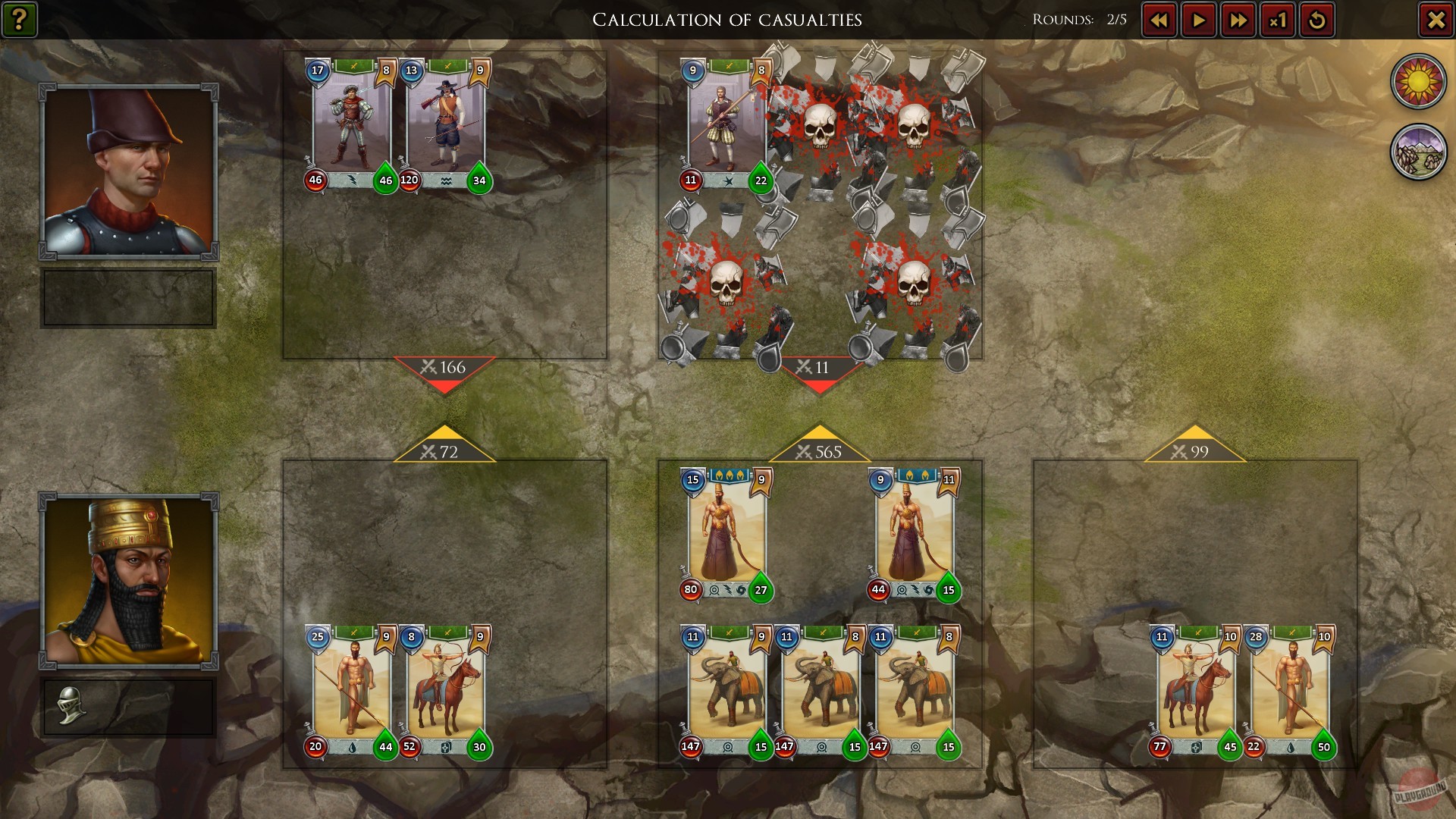 Скриншот из игры Strategy & Tactics: Dark Ages - 27