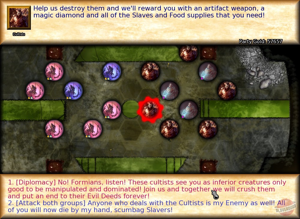 Скриншот из игры Knights of the Chalice 2 - 181