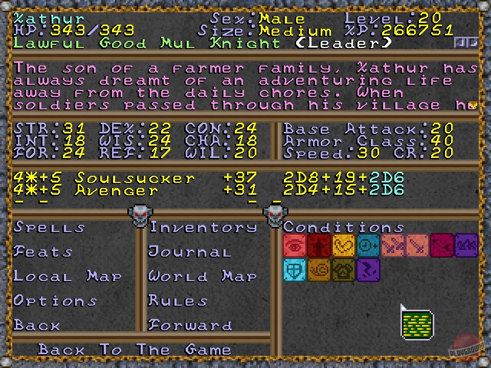 Скриншот из игры Knights of the Chalice - 5